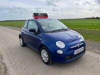 Used Fiat 500 Pop 69 HP (50 kW) 2010 Blue Hatchback