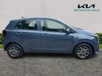 Used Kia Picanto 2024 Blue Hatchback