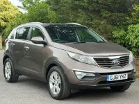 Begagnad Kia Sportage 2011 Brun SUV