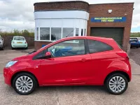 Used Ford Ka Zetec 69 HP (50 kW) 2013 Red Hatchback