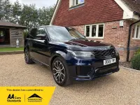 Used Land Rover Range Rover Sport Autobiography Dynamic 2019 Blue SUV