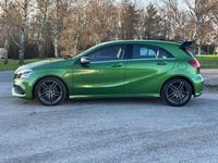Used Mercedes A180 AMG line 122 HP (89 kW) 2016 Green Hatchback