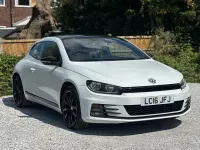 Used VW Scirocco Black Edition 180 HP (132 kW) 2016 White Coupe