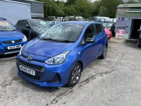 Used Hyundai i10 67 HP (49 kW) 2020 Blue Hatchback