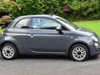 Used Fiat 500 Lounge 2015 Grey Cabriolet