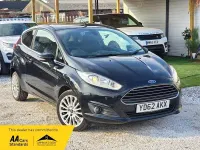 Used Ford Fiesta Titanium 98 HP (72 kW) 2012 Black Hatchback