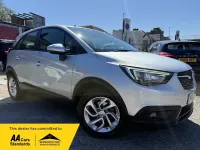 Used Vauxhall Crossland X S 110 HP (80 kW) 2018 Silver SUV