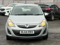 Used Vauxhall Corsa Design Edition 85 HP (62 kW) 2015 Silver Hatchback