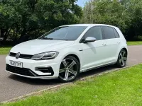 Used VW Golf VII R 300 HP (220 kW) 2019 White Hatchback