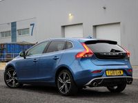 Used Volvo V40 R-Design Pro 2018 Blue Hatchback