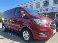 Used Ford Transit Custom Limited 126 HP (92 kW) 2020 Red Van