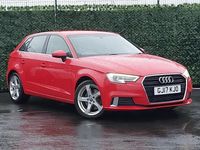 Used Audi A3 Sport 190 HP (139 kW) 2017 Red Hatchback