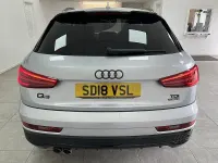 Used Audi Q3 Black Edition 150 HP (110 kW) 2018 Silver SUV