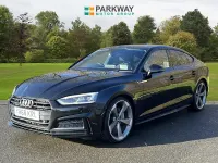 Used Audi A5 Black Edition 190 HP (139 kW) 2019 Black Coupe