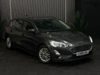 Used Ford Focus Titanium 125 HP (91 kW) 2018 Grey Hatchback