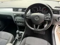 Used Skoda Rapid Elegance 105 HP (77 kW) 2014 White Hatchback