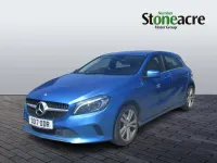 Used Mercedes A160 Premium 102 HP (75 kW) 2017 Blue Hatchback
