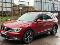 Usado VW Tiguan SE 190 HP (139 kW) 2018 Vermelho SUV