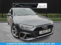 Used Audi A4 S-Line 163 HP (119 kW) 2020 Grey Sedan