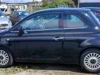 Used Fiat 500 Lounge 69 HP (50 kW) 2011 Black Hatchback