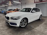 Used BMW 116 Sport Line 2016 White Hatchback