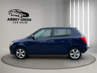 Used Skoda Fabia SE 84 HP (61 kW) 2012 Blue Hatchback