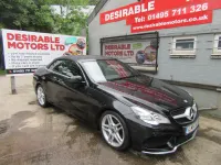 Used Mercedes E220 AMG 2014 Black Cabriolet