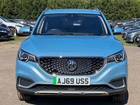 Usado MG ZS Exclusive 105 kW (143 HP) 2020 Azul SUV