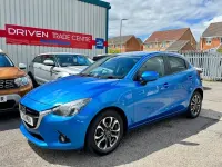 Used Mazda 2 Edition 90 HP (66 kW) 2015 Blue Hatchback