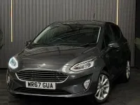 Used Ford Fiesta Titanium 101 HP (74 kW) 2017 Grey Hatchback