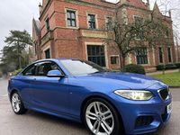 Used BMW 218 M Sport 2017 Blue Coupe