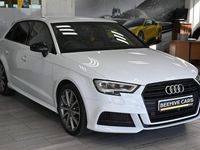 Used Audi A3 Sportback Black Edition 150 HP (110 kW) 2018 White Hatchback