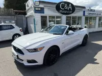 Used Ford Mustang GT Convertible 410 HP (301 kW) 2017 White Cabriolet