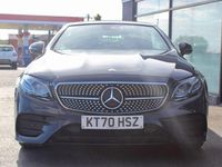 Used Mercedes E300 AMG line 245 HP (180 kW) 2021 Black Cabriolet