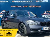 Used BMW 116 Sport Line 136 HP (100 kW) 2014 Grey Hatchback