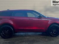Used Land Rover Range Rover evoque SE Dynamic 309 HP (227 kW) 2021 Red SUV
