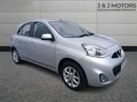 Used Nissan Micra Acenta 80 HP (58 kW) 2017 Silver Hatchback