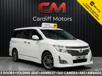 Used Nissan Elgrand 2012 White MPV