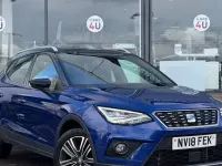 Used Seat Arona XCELLENCE 95 HP (69 kW) 2018 Blue SUV