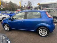 Used Fiat Punto Evo Life 69 HP (50 kW) 2011 Blue Hatchback