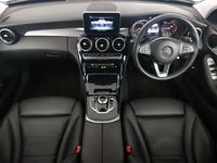 Used Mercedes C200 184 HP (135 kW) 2018 Black Estate