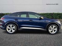 Used Audi Q4 Sportback e-tron S-Line 150 kW (204 HP) 2023 Blue SUV
