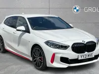 Used BMW 128 M Sport 261 HP (191 kW) 2021 White Hatchback
