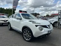 Used Nissan Juke Tekna 110 HP (80 kW) 2018 White SUV