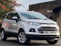 Used Ford Ecosport Zetec 2017 Silver SUV