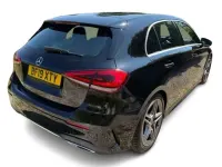 Used Mercedes A250 AMG line 224 HP (164 kW) 2019 Black Hatchback