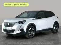 Gebraucht Peugeot e-2008 GT 100 kW (136 PS) 2023 Weiß SUV