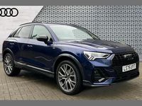 Used Audi Q3 Black Edition 150 HP (110 kW) 2025 Blue SUV