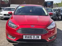 Used Ford Focus Titanium 2016 Red Hatchback
