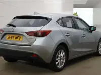 Used Mazda 3 165 HP (121 kW) 2016 Silver Hatchback